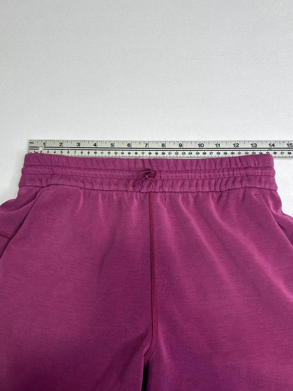 Lululemon Softstreme High Rise Pant Size 6 Magenta Plum Hemmed 27 Inseam
